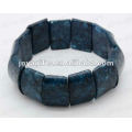 Agate Spacer Bead stretch Bracelets